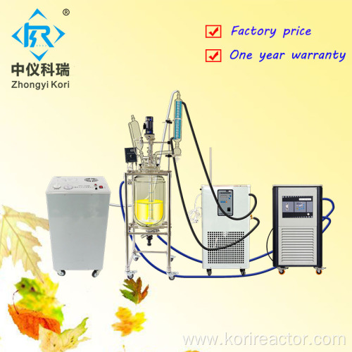 SF-50L double wall glass reactor 50L